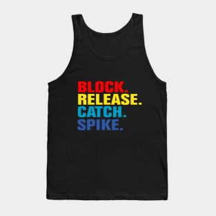 Block Release Catch Spike Tank Top